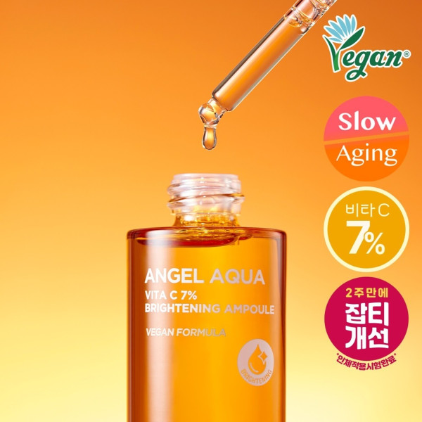 BEYOND Angel Aqua Vita C 7% Brightening Ampoule 30ml (Vegan)