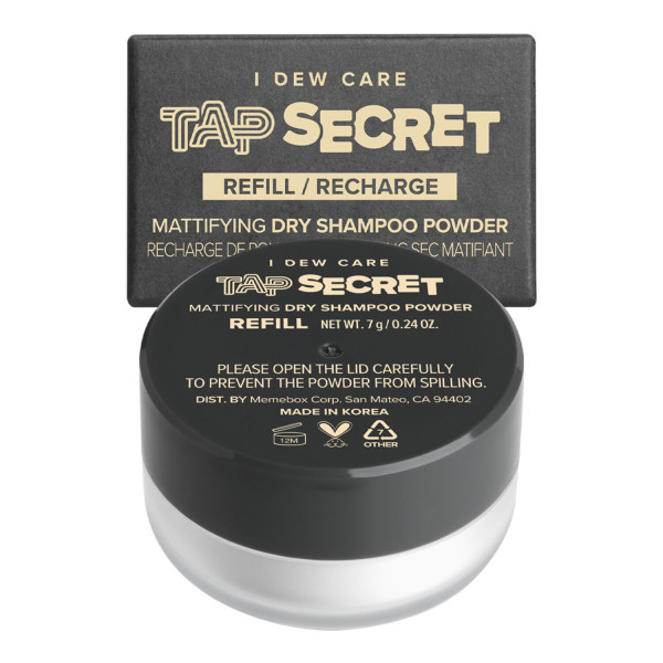 I DEW CARE Tap Secret Mattifying Dry Shampoo Powder Refill 7g