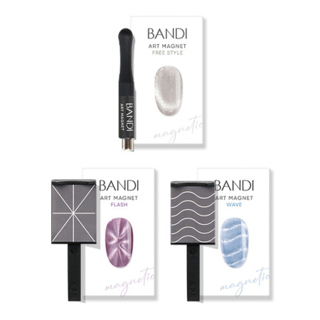 3 types of Bandi art magnets (self-nail net magnet)